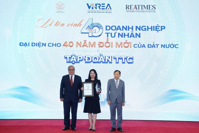 Tập đoàn TTC: Doanh nghiệp tư nhân tiêu biểu đại diện 40 năm Đổi mới - Ảnh 1.