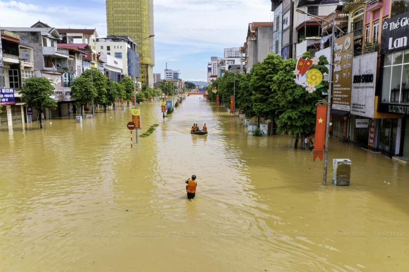 Thái Nguyên hôm nay 8.10: Mưa ngớt, nước lũ dâng cao - Ảnh 8.