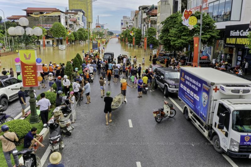 Thái Nguyên hôm nay 8.10: Mưa ngớt, nước lũ dâng cao - Ảnh 7.