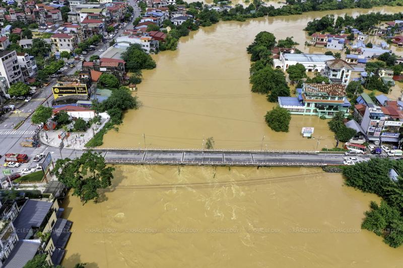 Thái Nguyên hôm nay 8.10: Mưa ngớt, nước lũ dâng cao - Ảnh 9.