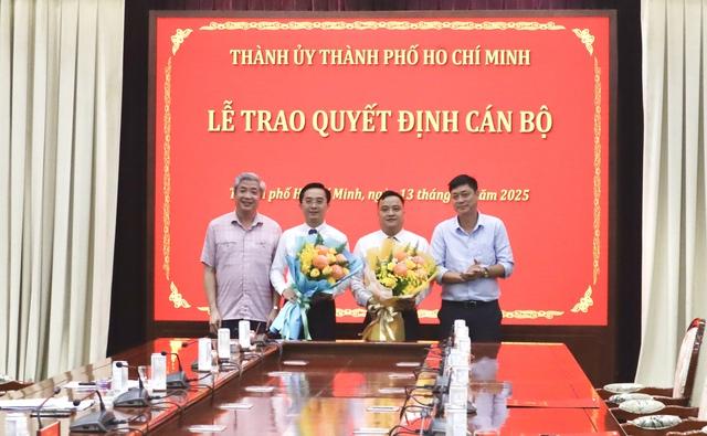 Thành ủy TP.HCM bổ nhiệm 2 thư ký Bí thư Trần Lưu Quang- Ảnh 3.