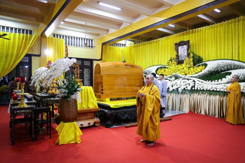 Trang nghiêm lễ nhập quan trưởng lão hòa thượng Thích Trí Tịnh tại chùa Vĩnh Nghiêm- Ảnh 7.