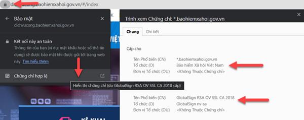 Xuất hiện website giả mạo BHXH Việt Nam để đánh cắp thông tin cá nhân - Ảnh 2.