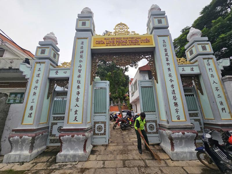 Hình ảnh chùa Linh Phong Thiền Uyển, nơi trưởng lão hòa thượng Thích Trí Tịnh khai sơn - Ảnh 1.