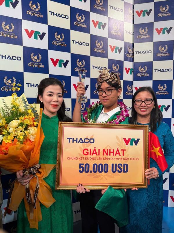Hành trình giành vòng nguyệt quế Đường lên đỉnh Olympia 2025 của Trần Bùi Bảo Khánh- Ảnh 3.