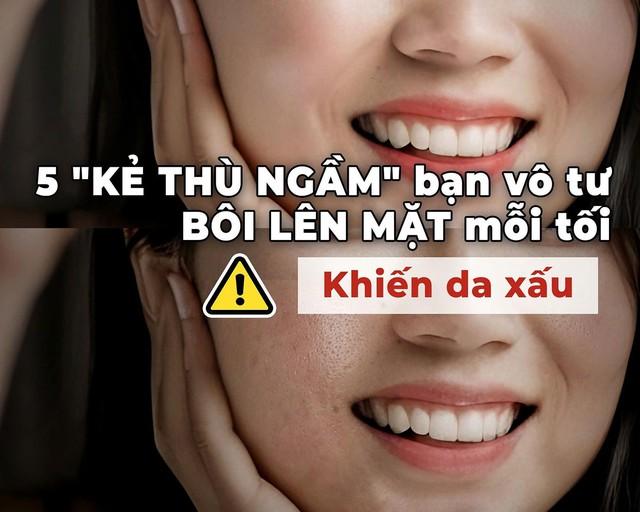 Cảnh báo: 5 'kẻ thù ngầm' bạn vô tư bôi lên mặt mỗi tối, khiến da xấu- Ảnh 1.