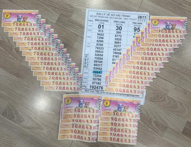 Khách Đồng Nai trúng hàng loạt tờ xổ số miền Nam, đại lý liên tục đổi thưởng  - Ảnh 1.