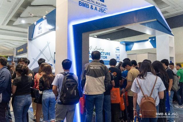 BMB Steel khẳng định vị thế tại triển lãm quốc tế ở Philippines- Ảnh 2.
