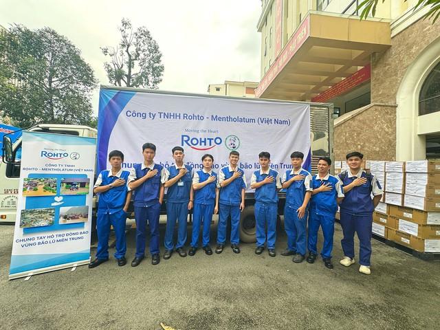 Rohto-Mentholatum VN tiếp tục đồng hành cùng đồng bào khắc phục hậu quả bão lụt năm 2025- Ảnh 2.