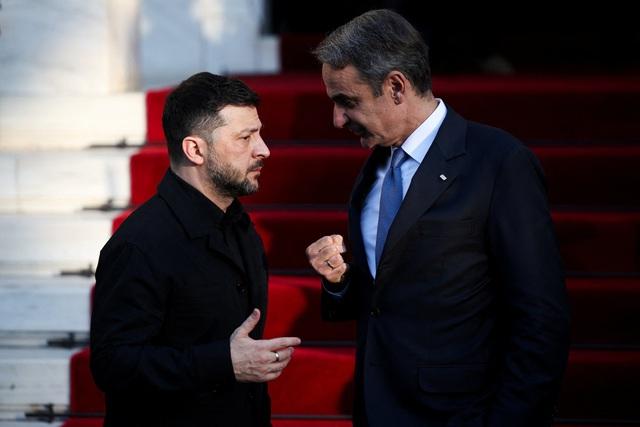 Chiến sự Ukraine ngày 1 . 362: Nga tấn công Zaporizhzhia , Zelensky thăm Hy Lạp - Ảnh 1.