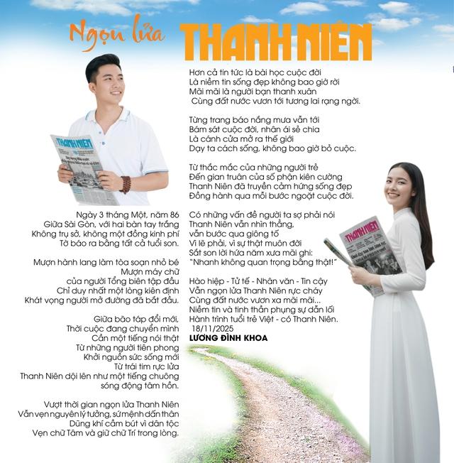 Ngọn lửa Thanh Niên và tôi: Hành trình 40 năm cảm xúc và tri ân - Ảnh 2.