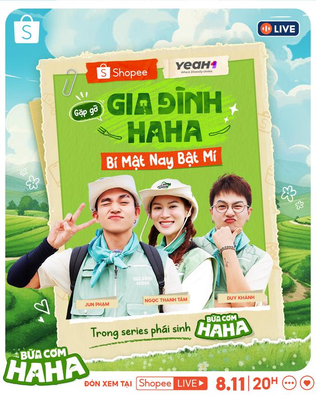 Gặp gỡ ‘Gia Đình Haha’ trong series phái sinh ‘Bữa Cơm Haha’ vừa lên sóng trên Shopee- Ảnh 4.