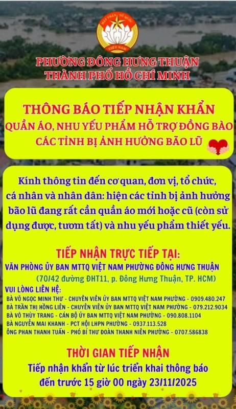 Trường học TP.HCM chia sẻ lời kêu gọi của Ủy ban MTTQ Việt Nam, cứu trợ miền Trung- Ảnh 2.