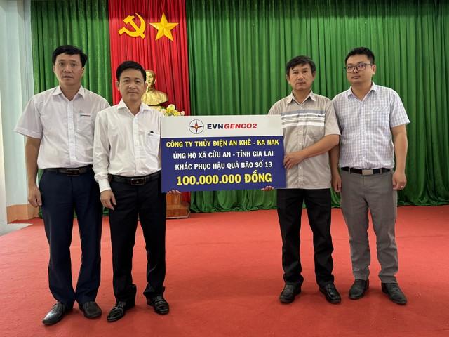 Thủy điện An Khê - Ka Nak hỗ trợ 500 triệu đồng giúp Gia Lai sau bão 13- Ảnh 1.