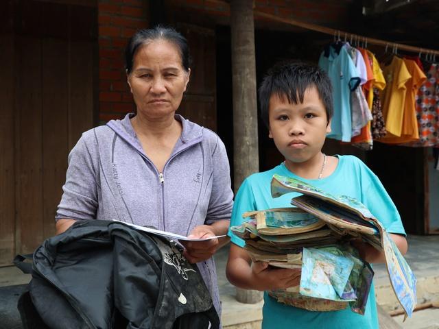 Báo Người Lao Động phát động chương trình Triệu tập vở cho học sinh vùng bị thiên tai- Ảnh 1.