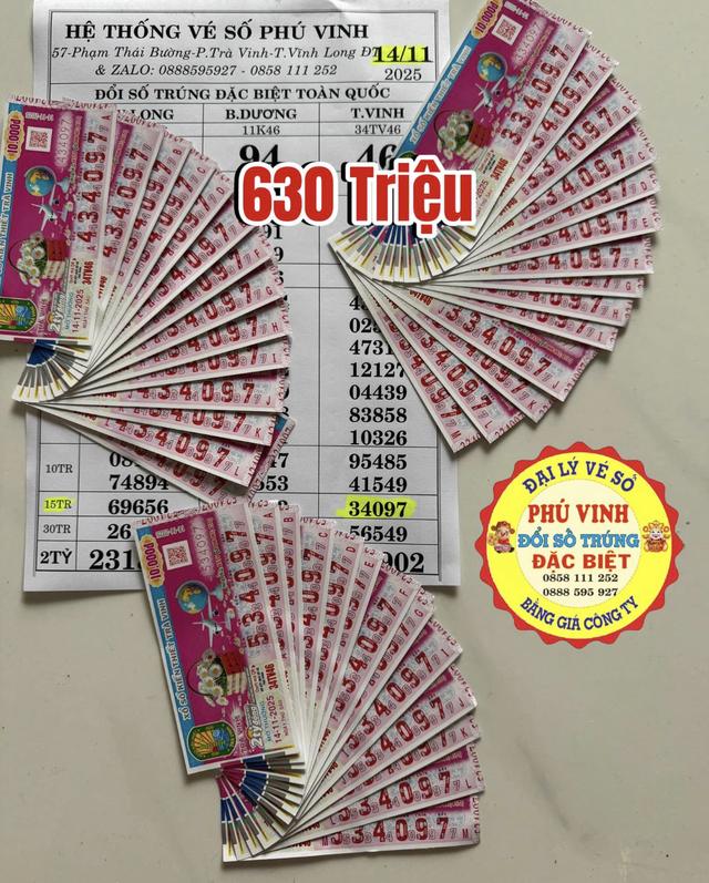 Hàng loạt vé trúng hơn 1 tỉ xổ số miền Nam ngày 14 tháng 11 xuất hiện- Ảnh 2.