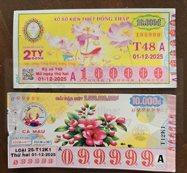 14 vé tứ quý '9999' trúng xổ số miền Nam ngày 30 tháng 11 đài Tiền Giang  - Ảnh 2.