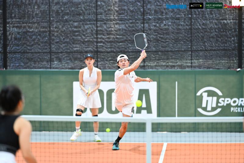 Ca sĩ Minh Hằng rạng rỡ trên sân pickleball- Ảnh 6.