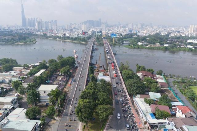 Thông xe cầu Bình Triệu 1 từ ngày mai, giảm ùn tắc cửa ngõ Đông Bắc TP.HCM- Ảnh 1.