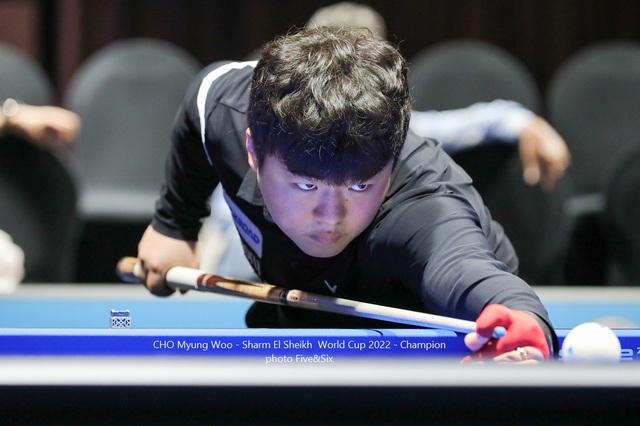 Billiards: Thắng ấn tượng Eddy Merckx, thần đồng Hàn Quốc vào chung kết World Cup- Ảnh 1.