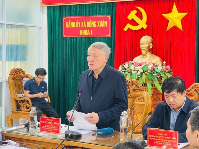 Phó thủ tướng Nguyễn Hòa Bình chỉ đạo khắc phục hậu quả mưa lũ tại Đắk Lắk- Ảnh 6.