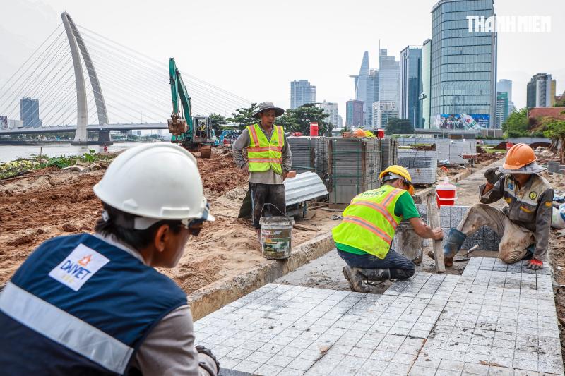 Công viên Ba Son giai đoạn 2: Không gian xanh ven sông Sài Gòn hiện đại - Ảnh 3.