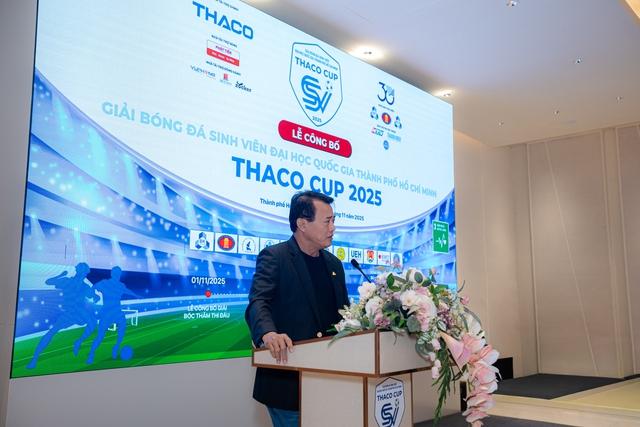 12 đội bóng tranh tài tại THACO CUP 2025: Sân chơi lớn của sinh viên TP.HCM- Ảnh 3.
