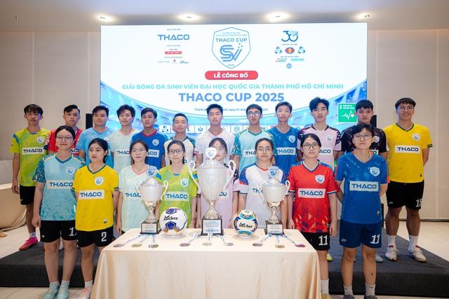 12 đội bóng tranh tài tại THACO CUP 2025: Sân chơi lớn của sinh viên TP.HCM- Ảnh 1.