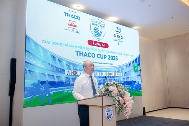 12 đội bóng tranh tài tại THACO CUP 2025: Sân chơi lớn của sinh viên TP.HCM- Ảnh 2.