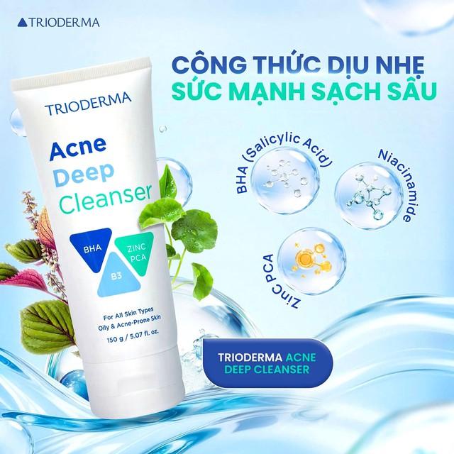 Bật mí thành phần ‘dịu nhẹ, lành tính’ mà chăm sóc da mụn hiệu quả trong Trioderma- Ảnh 1.