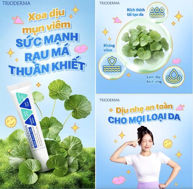 Bật mí thành phần ‘dịu nhẹ, lành tính’ mà chăm sóc da mụn hiệu quả trong Trioderma- Ảnh 2.