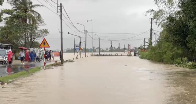 Đắk Lắk: Mưa lũ gây ngập sâu, cấm lưu thông trên QL1, QL25, QL29 và QL19C - Ảnh 1.