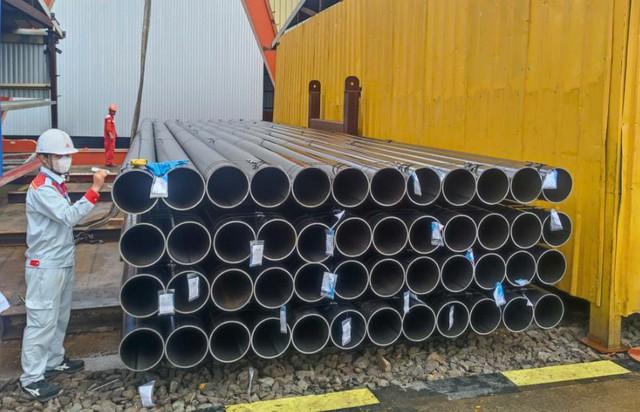 Hòa Phát cung cấp hơn 1.800 tấn ống thép cho Trung tâm Hội nghị APEC 2027 - Ảnh 1.