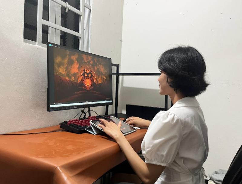 Nữ sinh biến truyền thuyết cá sấu Năm Chèo thành game 'hot' miền Tây - Ảnh 2.