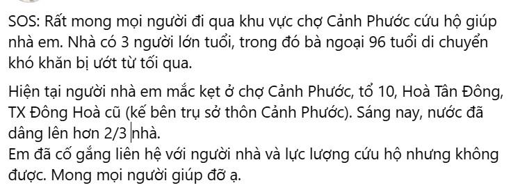 Mạng xã hội kêu cứu người dân vùng lũ: Giới trẻ đồng lòng hỗ trợ - Ảnh 4.
