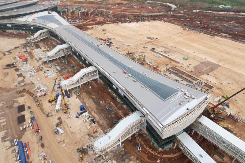 Cận cảnh sân bay Long Thành 1 tháng trước ngày đón chuyến bay đầu tiên- Ảnh 3.