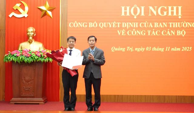 Quảng Trị có tân Trưởng ban Tổ chức tỉnh ủy - Ảnh 2.