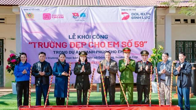 DOL English đồng hành xây trường cho trẻ vùng cao - Ảnh 1.