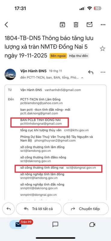 Thủy điện Đồng Nai 5 phản hồi khi xã nói 'không nhận được thông báo xả lũ'- Ảnh 4.