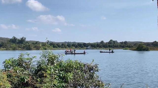 Lật thuyền trên hồ thủy điện Thác Mơ, 1 người mất tích- Ảnh 2.