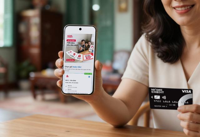Home Credit ra mắt Hoàn tiền linh hoạt: Thẻ tín dụng 'may đo' cho từng nhu cầu chi tiêu- Ảnh 1.