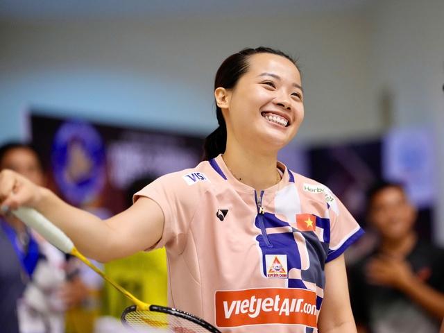 Cứu thua ngoạn mục, Nguyễn Thùy Linh vào bán kết giải cầu lông Hàn Quốc Masters 2025- Ảnh 2.