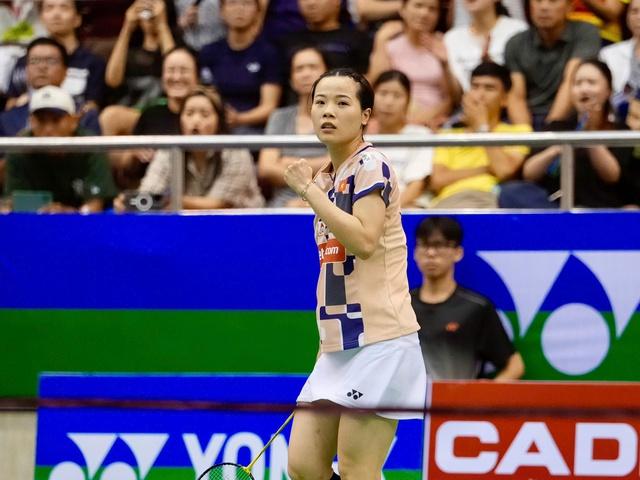 Cứu thua ngoạn mục, Nguyễn Thùy Linh vào bán kết giải cầu lông Hàn Quốc Masters 2025- Ảnh 1.