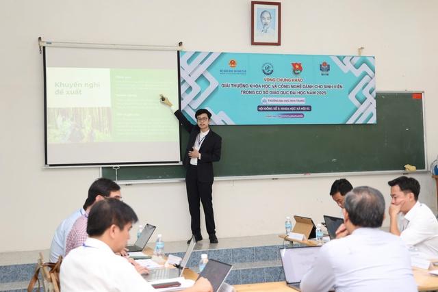 125 đề tài sinh viên tranh tài giải thưởng KH-CN toàn quốc tại Khánh Hòa - Ảnh 3.