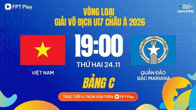 Sau khởi đầu tưng bừng, U.17 Việt Nam chạm trán đội vừa thua Malaysia 0-13 ở vòng loại châu Á- Ảnh 1.