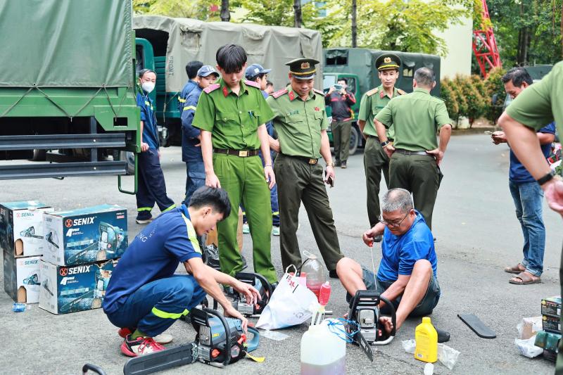 Công an tỉnh Đồng Nai xuất quân hỗ trợ Đắk Lắk khắc phục hậu quả mưa lũ- Ảnh 3.