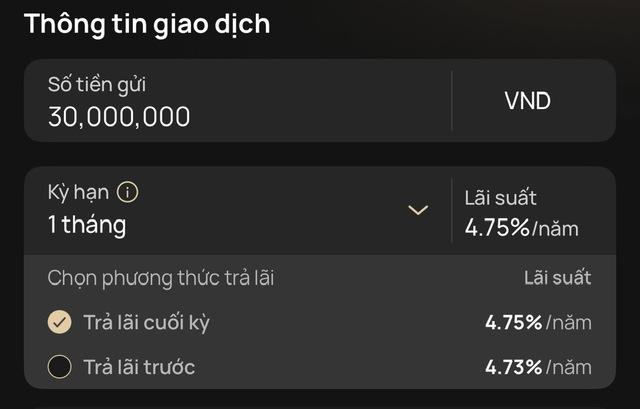 Ngân hàng lớn tham gia 'cuộc đua' lãi suất tiết kiệm- Ảnh 1.