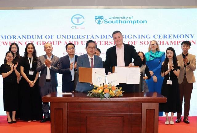 CT Group bắt tay với trường đại học hàng đầu Anh quốc về khoa học công nghệ - Ảnh 1.