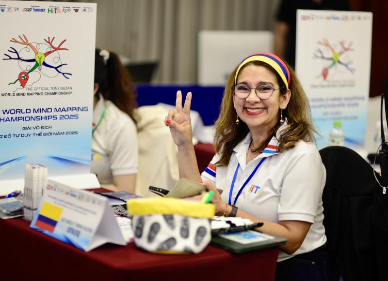 Giải vô địch Siêu trí nhớ 2025: Khoảnh khắc ấn tượng của vận động viên nước ngoài- Ảnh 8.