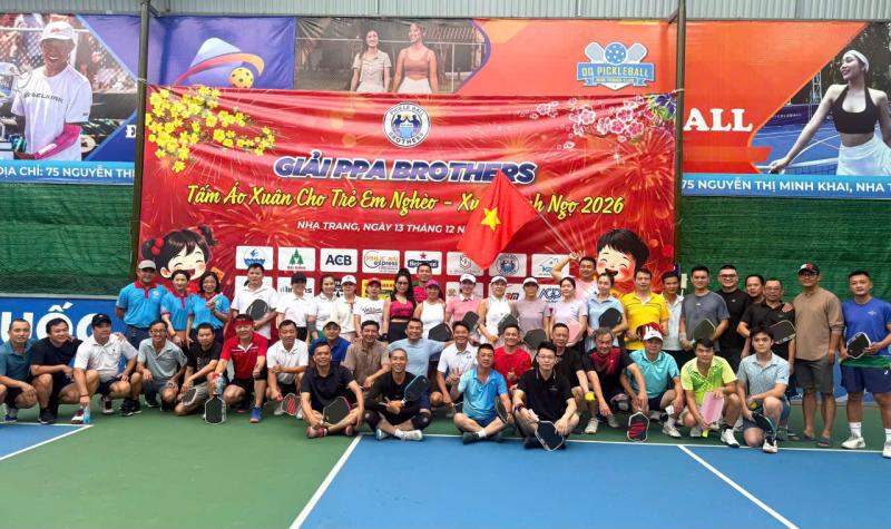 Trao quà từ thiện cho học sinh Bắc Khánh Vĩnh từ giải Pickleball PPA Brothers- Ảnh 4.